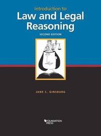 bokomslag Introduction to Law and Legal Reasoning