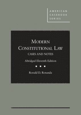 Modern Constitutional Law 1