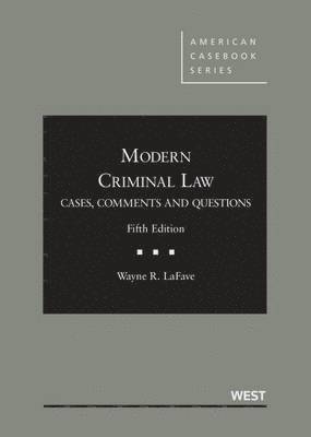 Modern Criminal Law