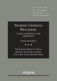 bokomslag Modern Criminal Procedure, Cases, Comments, & Questions