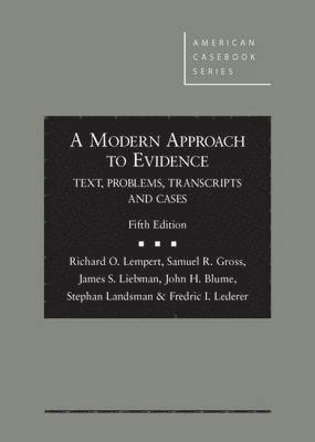 Modern Approach to Evidence