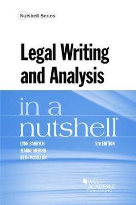 Legal Writing and Analysis in a Nutshell 1