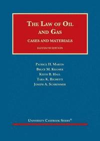 bokomslag The Law of Oil and Gas