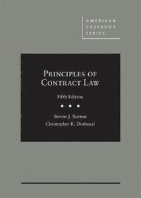 bokomslag Principles of Contract Law