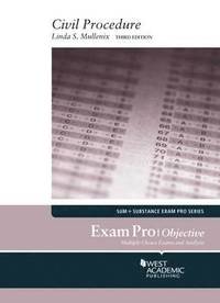 bokomslag Exam Pro on Civil Procedure