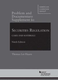 bokomslag Securities Regulation, Cases and Materials, Problem and Documentary Supplement