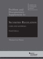 Thomas Lee Hazen - Securities Regulation, Cases and Materials, Problem and Documentary Supplement, Häftad