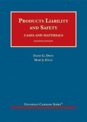 bokomslag Products Liability and Safety