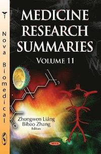 bokomslag Medicine Research Summaries