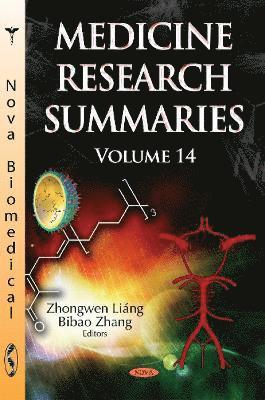 Medicine Research Summaries (with Biographical Sketches) 1