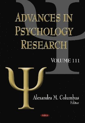 bokomslag Advances in Psychology Research