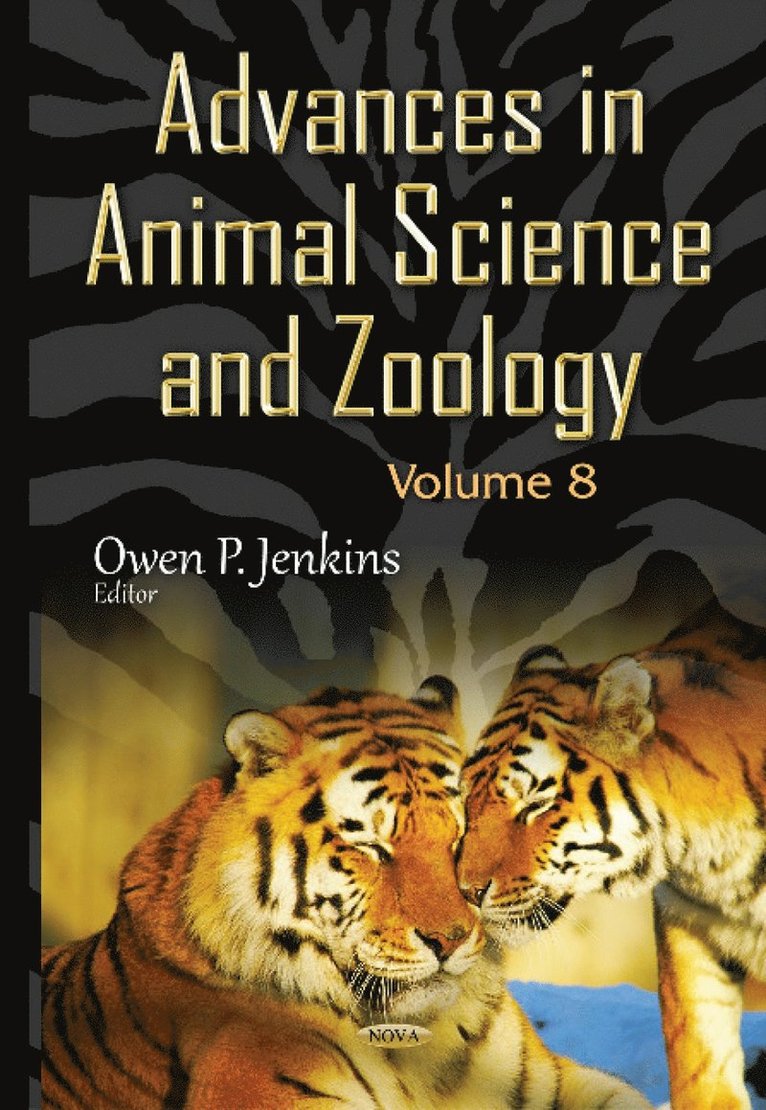 Owen P Jenkins - Advances in Animal Science & Zoology, Inbunden