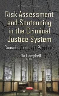 bokomslag Risk Assessment & Sentencing in the Criminal Justice System