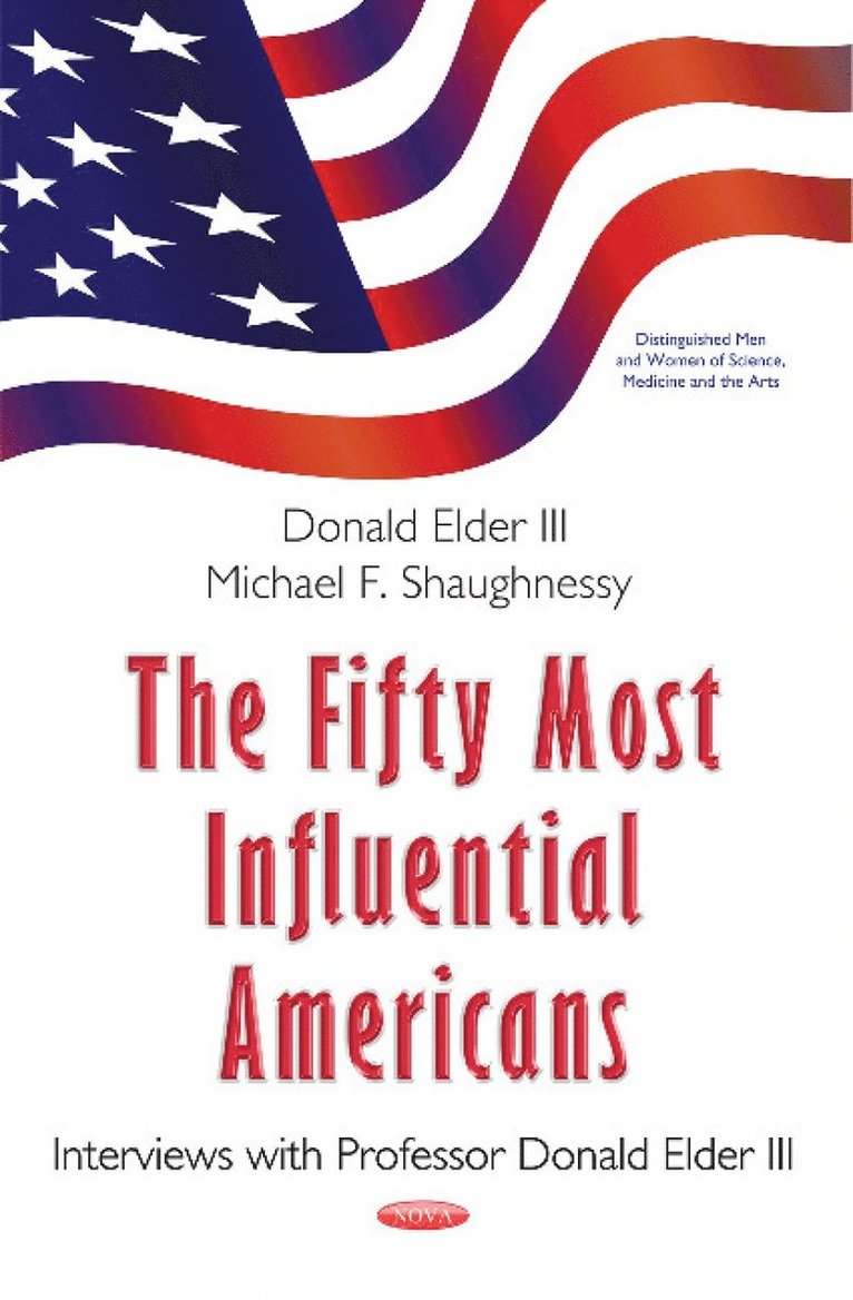 Donald Elder III, Michael F Shaughnessy - Fifty Most Influential Americans, Inbunden