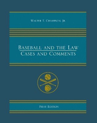 bokomslag Baseball and the Law