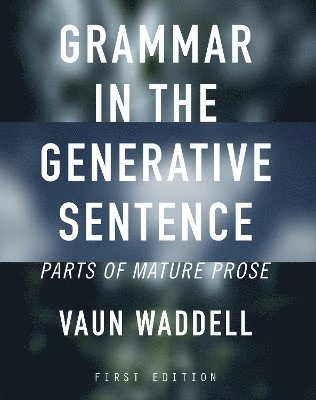 Vaun Waddell - Grammar in the Generative Sentence, Häftad