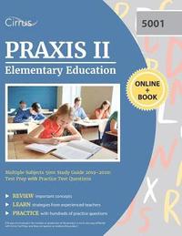 bokomslag Praxis II Elementary Education Multiple Subjects 5001 Study Guide 2019-2020