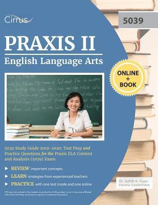 bokomslag Praxis II English Language Arts 5039 Study Guide 2019-2020