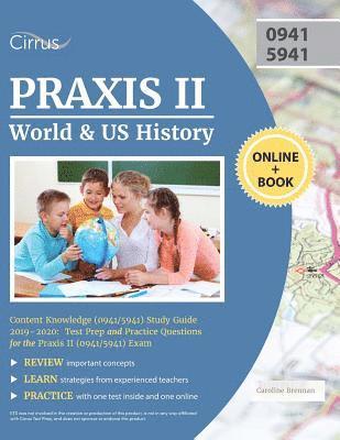 bokomslag Praxis II World and US History Content Knowledge (0941/5941) Study Guide 2019-2020