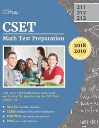 bokomslag CSET Math Test Preparation 2018-2019