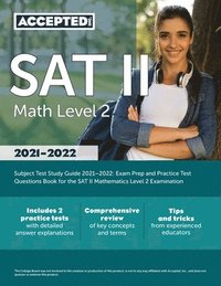 bokomslag SAT II Math Level 2 Subject Test Study Guide 2021-2022