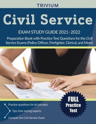 bokomslag Civil Service Exam Study Guide 2021-2022