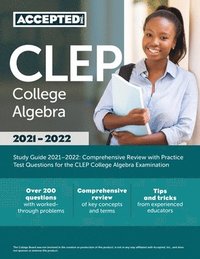 bokomslag CLEP College Algebra Study Guide 2021-2022