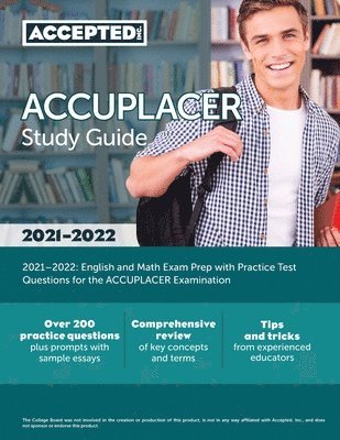 bokomslag ACCUPLACER Study Guide 2021-2022