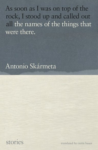 Antonio Skarmeta, Curtis Bauer - Names of the Things That Were There, Häftad