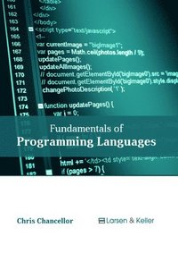 bokomslag Fundamentals of Programming Languages