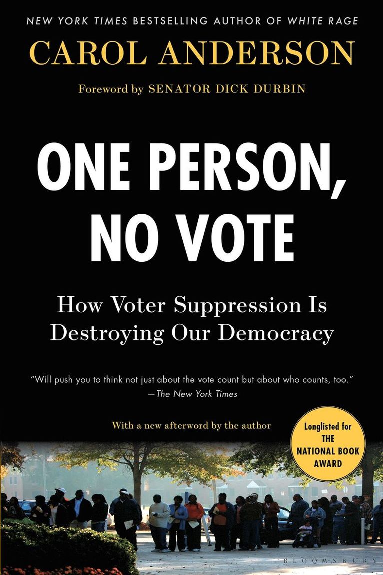 Carol Anderson - One Person, No Vote, Häftad