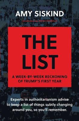 Amy Siskind - List, Inbunden