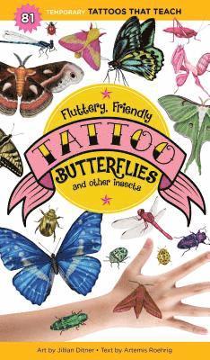 bokomslag Fluttery, Friendly Tattoo Butterflies and Other Insects