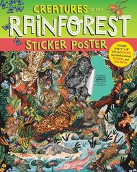 bokomslag Creatures of the Rainforest Sticker Poster