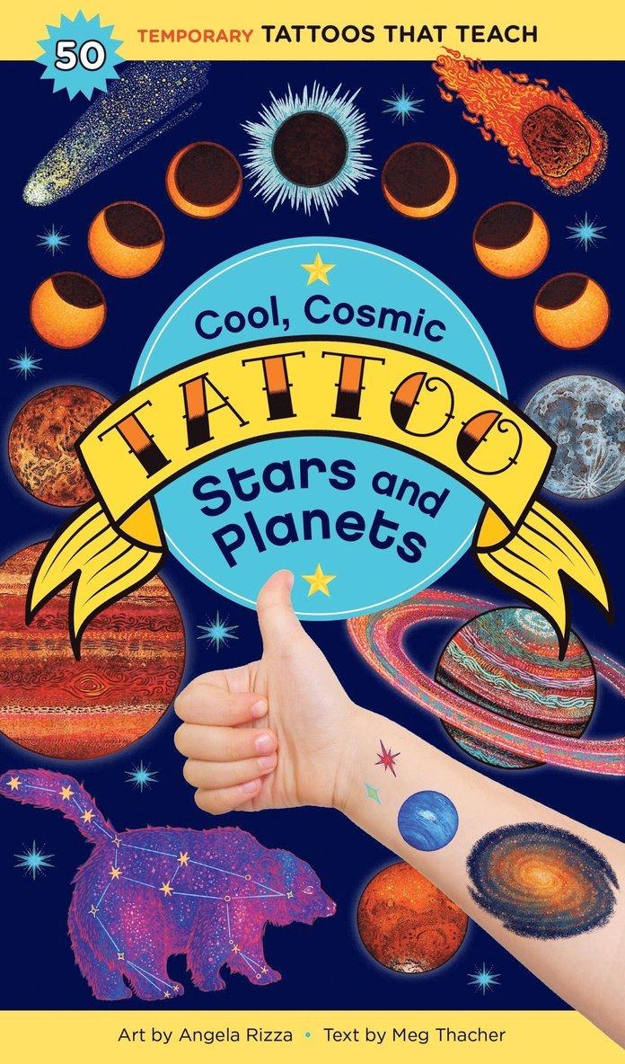 Cool, Cosmic Tattoo Stars and Planets 1