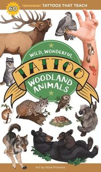 bokomslag Wild, Wonderful Tattoo Woodland Animals
