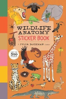 Wildlife Anatomy Sticker Book 1