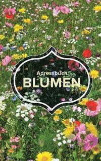 bokomslag Adressbuch Blumen