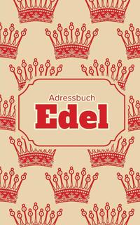 bokomslag Adressbuch Edel