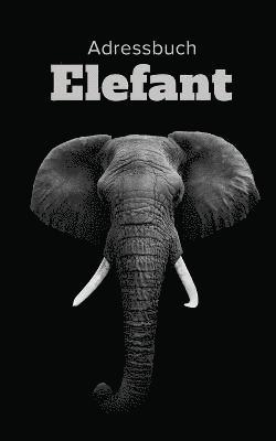 bokomslag Adressbuch Elefant