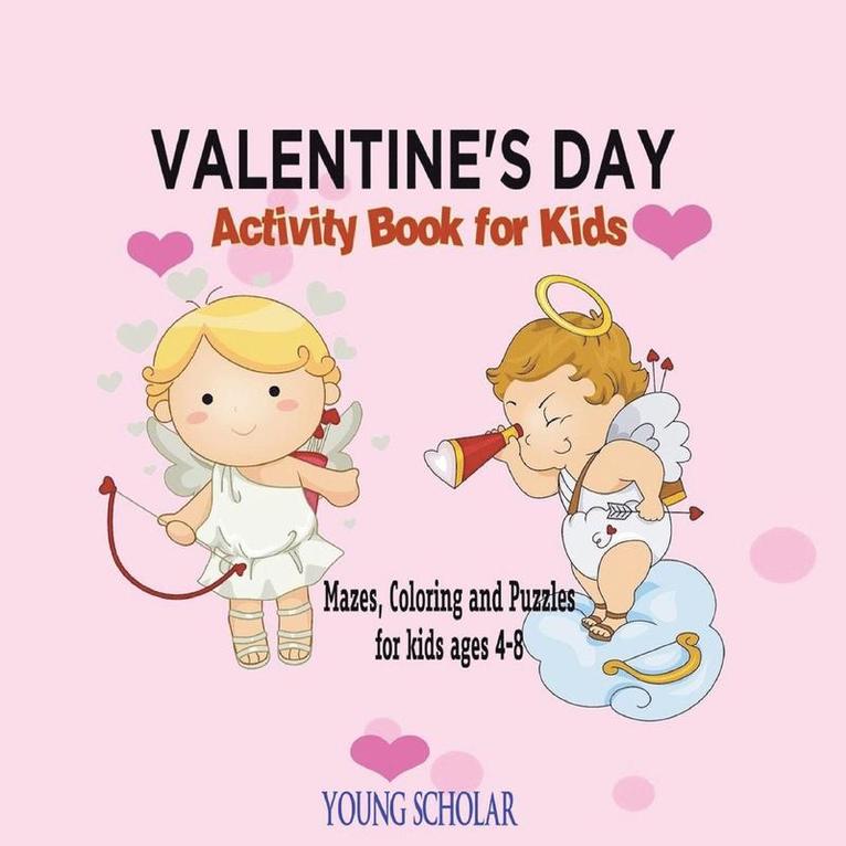 Valentine's Day Activity Book for Kids 1