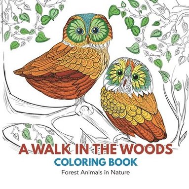 bokomslag Walk in the Woods Coloring Book