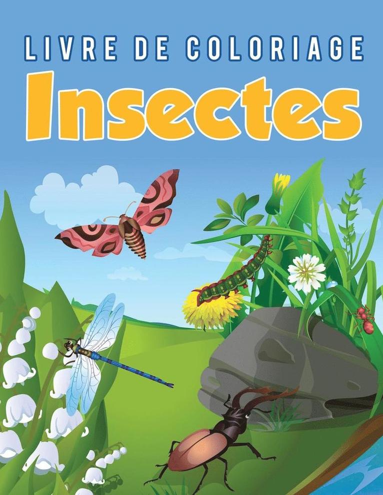 Livre de coloriage Insectes 1