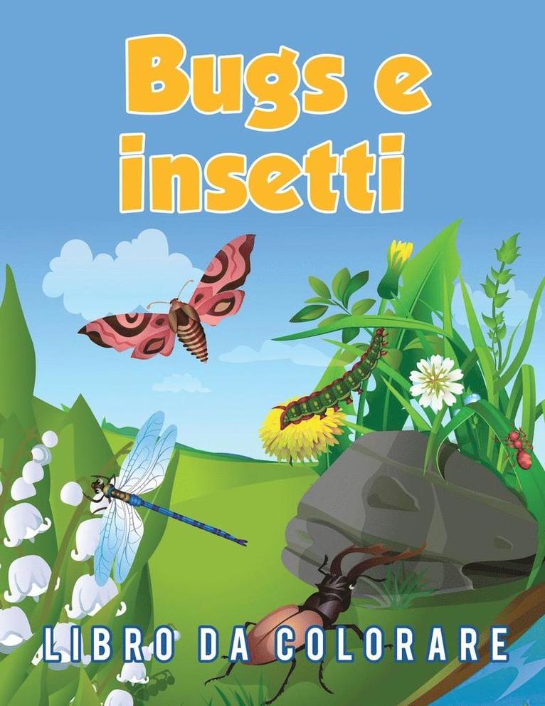 Bugs e insetti Libro da colorare 1