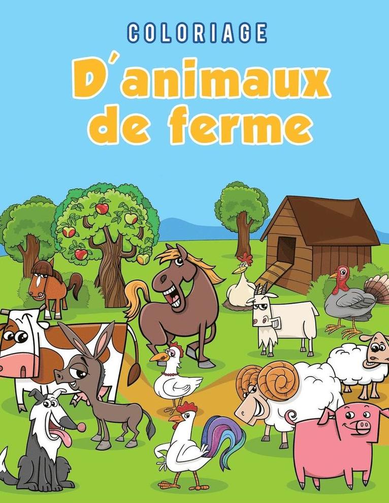 Coloriage d'animaux de ferme 1