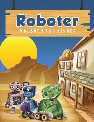 Roboter Malbuch fr Kinder 1