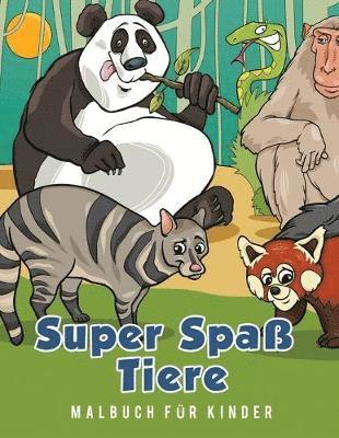 Super Spa Tiere Malbuch fr Kinder 1