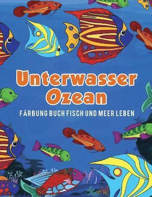 Unterwasser Ozean Frbung Buch Fisch und Meer Leben 1