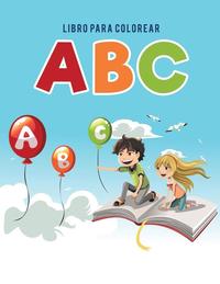 bokomslag Libro para colorear ABC