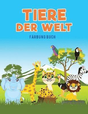 bokomslag Tiere der Welt Frbung Buch